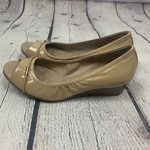Cole Haan Tan Wedges
